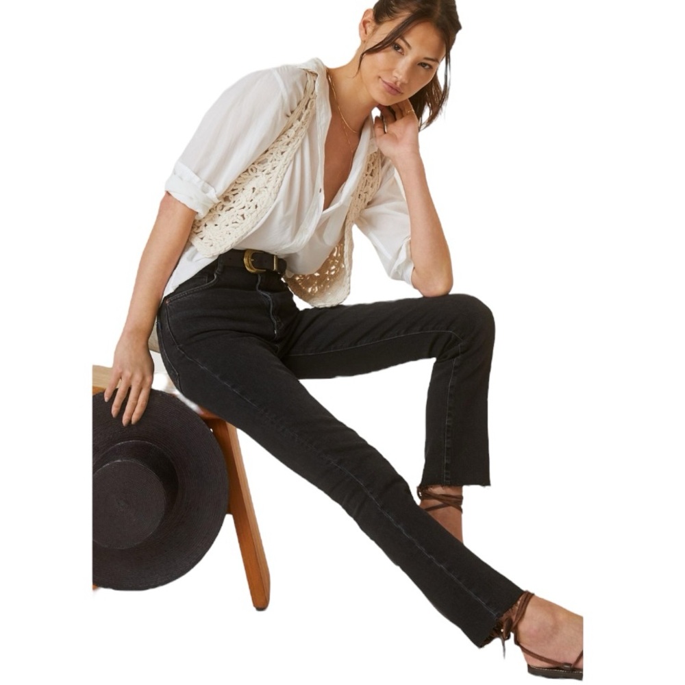 Anthropologie Pilcro High Rise Cigarette Jeans 29